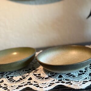 Vintage Heath Ceramics Coupe Bowls Set of 2 - Sea and Sand